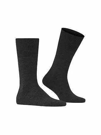 FALKE | Herren-Socken "Airport" (dark grey) | grau